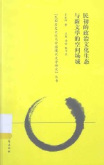 民国历史文化与中国现代文学研究丛书  民初的政治文化生态与新文学的空间场域