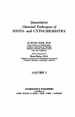 QUANTITATIVE CHEMICAL TECHNIQUES OF HISTO-AND CYTOCHEMISTRY VOLUME I