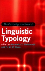 The Cambridge Handbook of Linguistic Typology