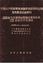 中国共产党云南省孟连傣族拉祜族佤族自治县组织史资料  云南省孟连傣族拉祜族佤族自治县政权、军事、统战、群团系统组织史资料  1949.4-1987.10