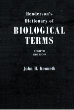 A DICTIONARY OF BIOLOGICAL TERMS