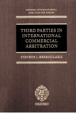 Third Parties in International Commercial Arbitration