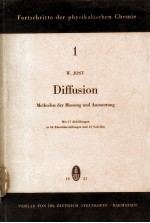 DIFFUSION METHODEN DER MESSUNG UND AUSWERTUNG