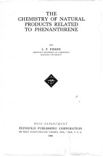 THE CHEMISTRY OF NATURAL PRODUCTS RELATED TO PHENANTHRENE