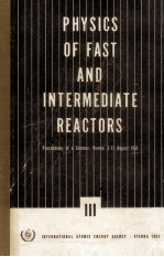 PHYSICS OF FAST AND INTERMEDIATE REACTORS III