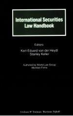 INTERNATIONAL SECURITIES LAW HANDBOOK