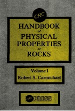 HANDBOOK OF PHYSICAL PROPERTIES OF ROCKS VOLUME 1