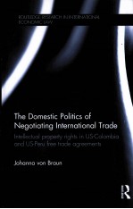 THE DOMESTIC POLITICS OF NEGOTIATING INTERNATIONAL TRADE  INTELLECTUAL PROPERTY RIGHTS IN US-COLOMBI