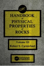 HANDBOOK OF PHYSICAL PROPERTIES OF ROCKS VOLUME 3