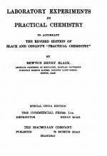 laboratory experiments in practical chemistry