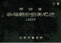 河南省水利统计资料汇编  1987年