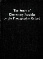 THE STUDY OF ELEMENTARY PARTICLES BY THE PHOTOGRAPHIC METHOD