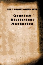 QUANTUM STATISTICAL MECHANICS