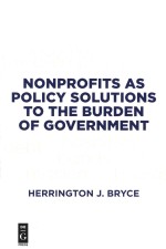 Nonprofits as policy solutions to the burden of government