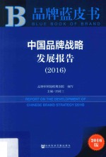 中国品牌战略发展报告  2016