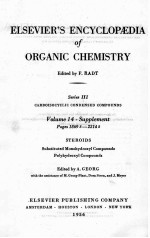 ELSEVIER’S ENCYCLOPAEDIA OF ORGANIC CHEMISTRY SERIES III VOLUME 14 PAGES 1869S-2214S