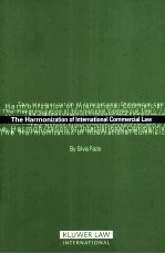 The Harmonization of International Commercial Law