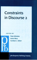 CONSTRAINTS IN DISCOURSE 2