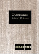 CONTEMPORARY LITERARY CRITICISM VOLUME 98