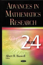 Advances in Mathematics Research Volume 24