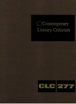 CONTEMPORARY LITERARY CRITICISM VOLUME 277