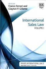 International Sales Law Private International Law 5 Volume 1