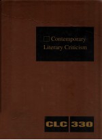 CONTEMPORARY LITERARY CRITICISM VOLUME 330