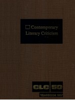 CONTEMPORARY LITERARY CRITICISM VOLUME 50