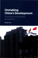 Unmaking China's Development The Function and Credibility of Institutions