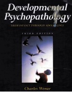 Developmental Psychopathology From Infancy through Adolescence