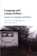 Language and a sense of place: studies in language and region