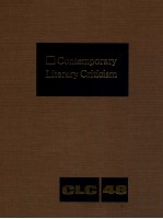 CONTEMPORARY LITERARY CRITICISM VOLUME 48