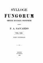 SYLLOGE FUNCORUM OMNIUM HUCUSQUE COGNITORUM VOLUME XIII