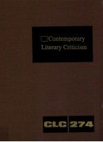 CONTEMPORARY LITERARY CRITICISM VOLUME 274