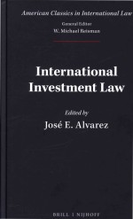 International Investment Law American Classics in International Law