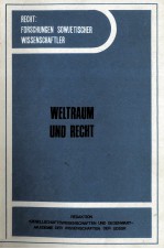 WELTRAUM UND RECHT