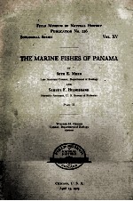 THE MARINE FISHES OF PANAMA PART II