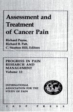 Assessment and Treatment of Cancer Pain