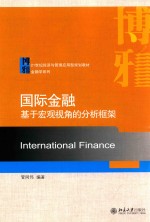 国际金融  基于宏观视角的分析框架=INTERNATIONAL FINANCE