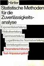 STATISTISCHE METHODEN FüR DIE ZUVERL?SSIGKEITSANALYSE