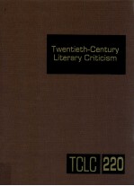 TWENTIETH-CENTURY LITERARY CRITICISM VOLUME 220