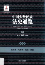 中国少数民族法史通览  第9卷  仫佬族  毛南族  羌族  彝族