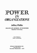 POWER IN ORGANIZATIONS