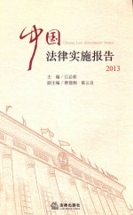 中国法律实施报告  2013