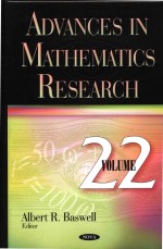 Advances in Mathematics Research Volume 22