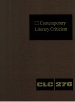 CONTEMPORARY LITERARY CRITICISM VOLUME 276