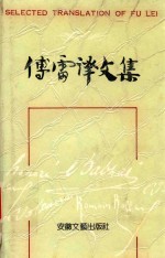 傅雷译文集  第6卷