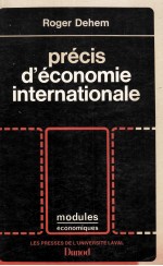 PRéCIS D’éCONOMIE INTERNATIONALE