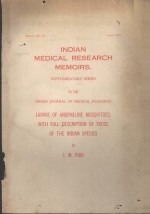 INDIAN MEDICAL RESEARCH MEMOIRS