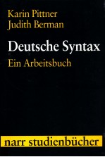 Deutsche Syntax:ein Arbeitsbuch